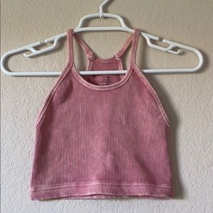 Happiness runs crop top